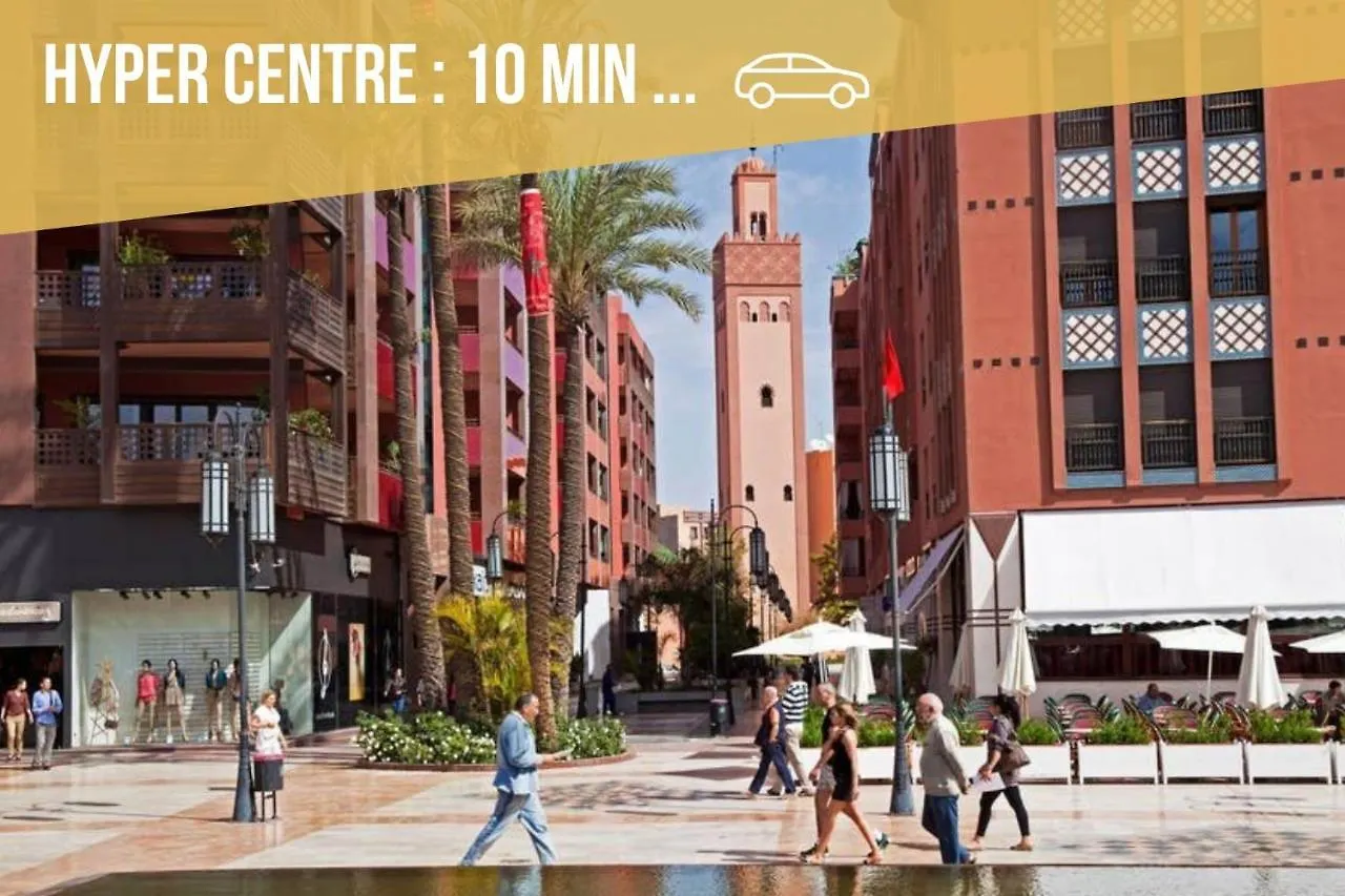 Hivernage Garden I 130 M2 I Vue Jardin I Piscine Apartment Marrakesh Morocco