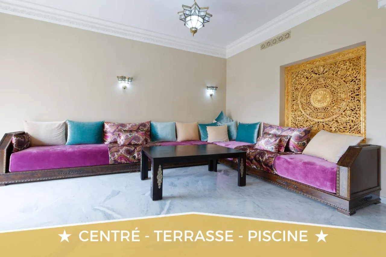 Hivernage Garden I 130 M2 I Vue Jardin I Piscine location