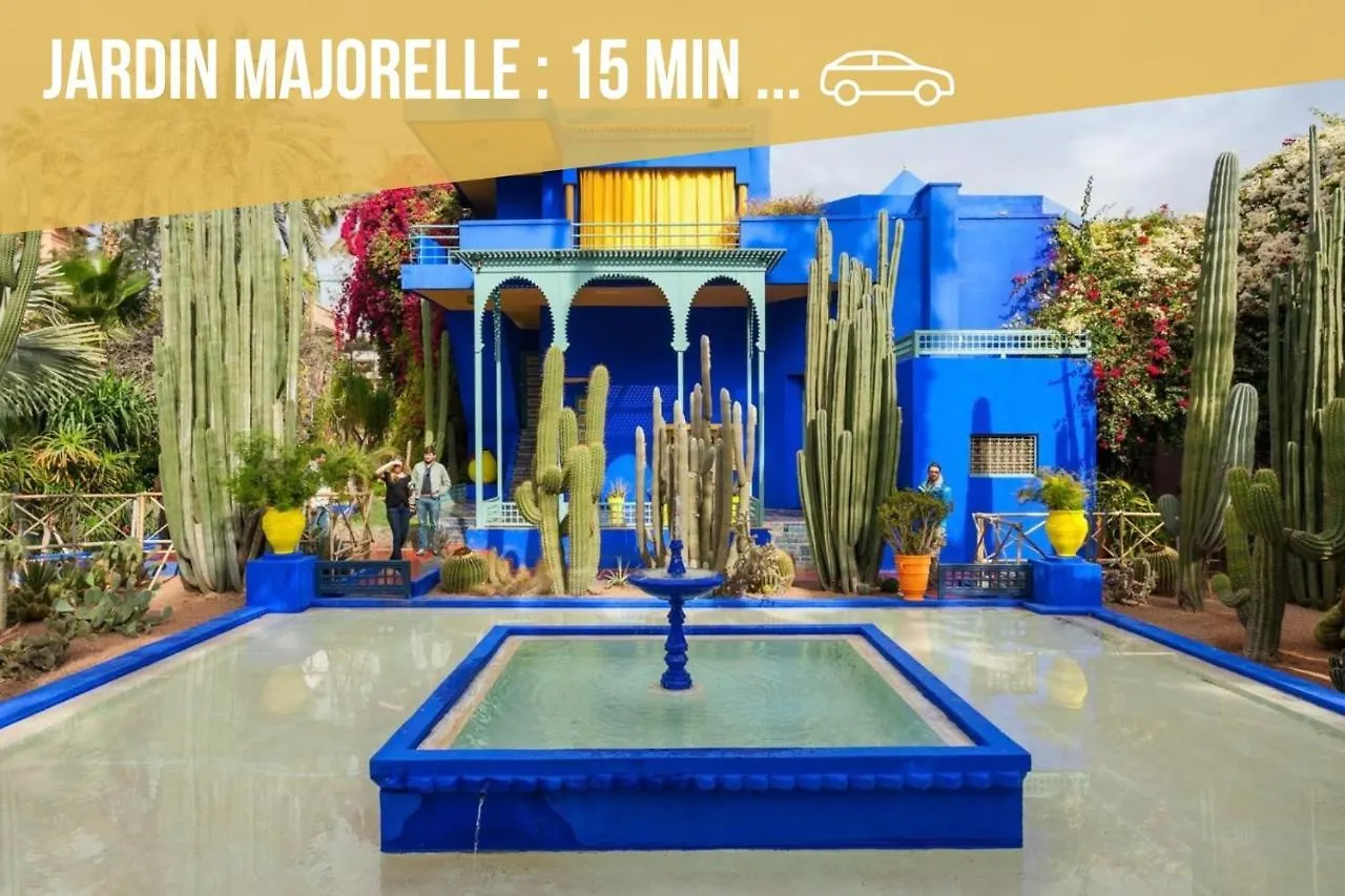 Hivernage Garden I 130 M2 I Vue Jardin I Piscine Apartment Marrakesh