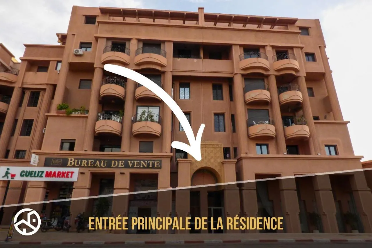 Hivernage Garden I 130 M2 I Vue Jardin I Piscine Apartment Marrakesh 0*,  Morocco